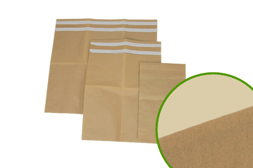 Papier-Versandtasche mit Bodenfalte braun - Innenmaß 220x330 + 2x30mm - VPE 500 Stück